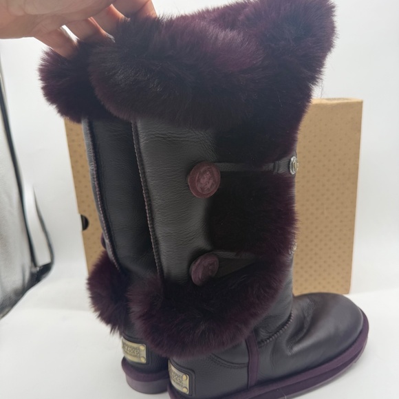 Australia Luxe Co. New with tags. Nordic Tall Prince leather finish size 7 - Picture 7 of 7